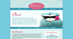 Desktop Screenshot of glamspa.com